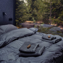 Load image into Gallery viewer, Charcoal 100% Bamboo Viscose Sheets - Luxury Cooling Sheets