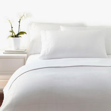 Load image into Gallery viewer, White Bamboo Sheets 100% Viscose - Luxury Cooling Sheets
