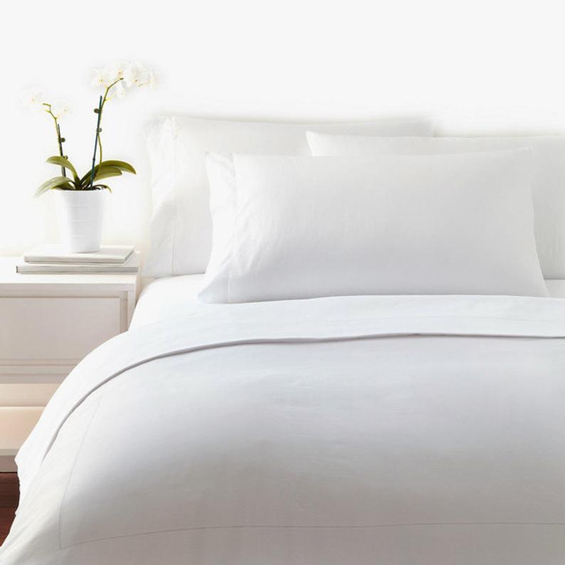 White Bamboo Sheets 100% Viscose - Luxury Cooling Sheets